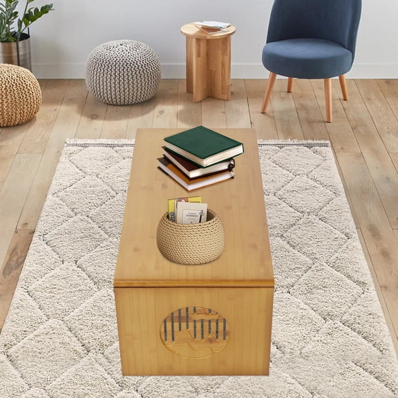 Tawny Chinese-Style Foldable Table 12.56lbs Lightweight, Indoor-Only, Smooth Hinges Ideal for Small Apartments, Dorms & Party Trays