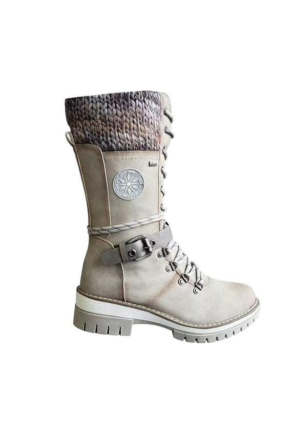 Boot Dryer For Work Boots, Fashion Western Style Cowboy Riding Boots Casual Warm Low Heels Knee Middle Tube Boots Shoes Purple Boots For Women Womens Combat Boots