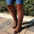 thumbnail image 1 of Tawop Boots for Women Knee High Winter Fall Boots, 1 of 7