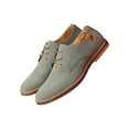 thumbnail image 1 of Tawop Dress Shoes Men Faux Leather Casual British Fashion Suede Gray Size:5.5, 1 of 5