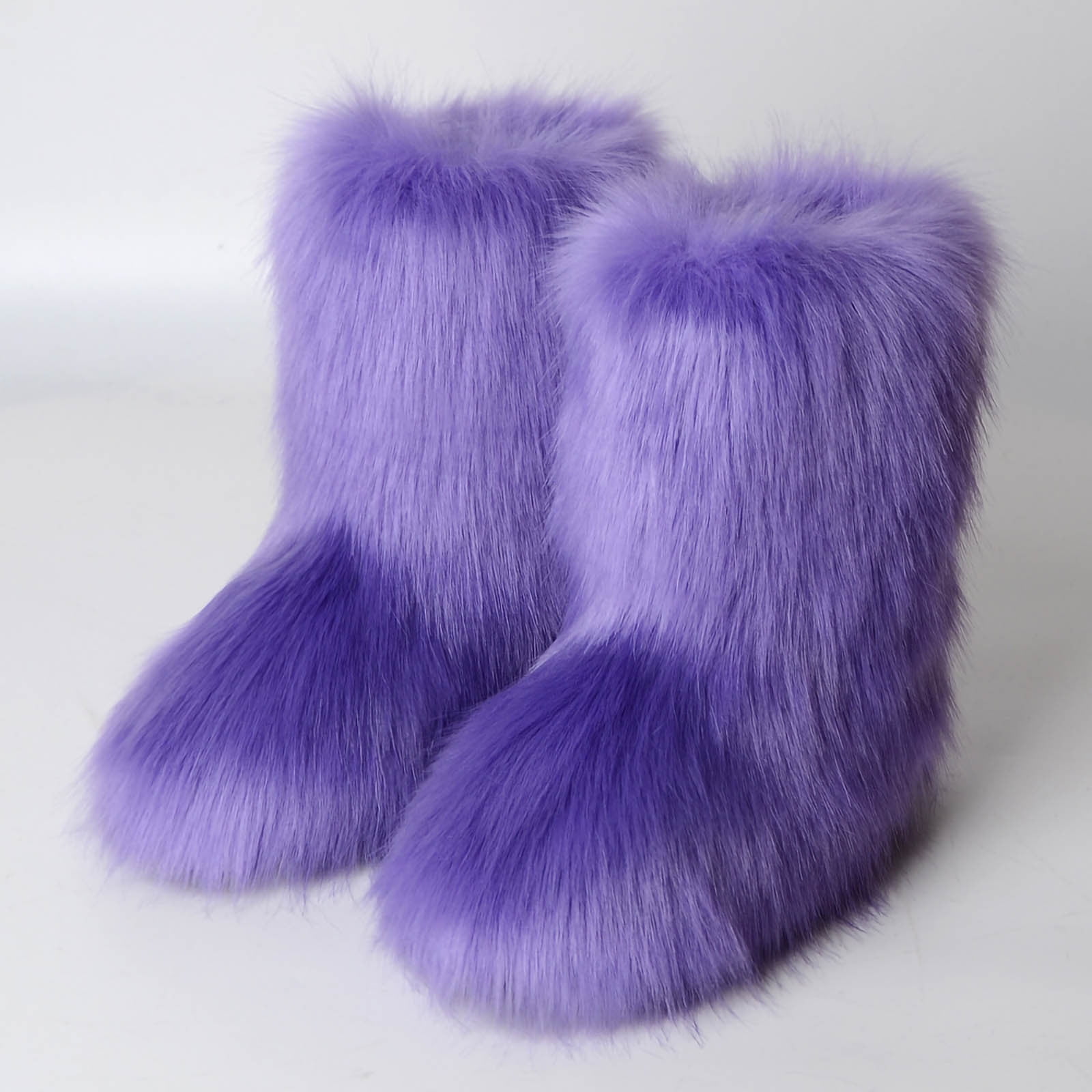 Fox fur outlet boots for womens