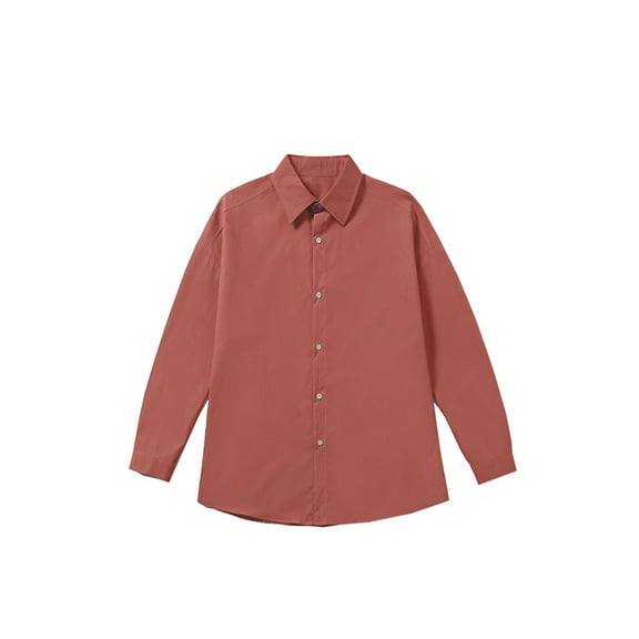 Tawop Flannel Shirts for Men Work Long Sleeve Shirts Button-Up Shirts ,Size 3XL