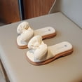 thumbnail image 1 of Tawop Girl Sandals Baby Soft Sole Beach Princess Non-Slip Cute Bow Slippers Roman Sandals Sandals for Girls, 1 of 9