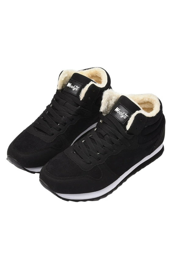 Gogo Boots,Winter Men And Couples Warm Cotton Shoes And Snow Boots Black Knee High Boots For Women Rain Boots Women