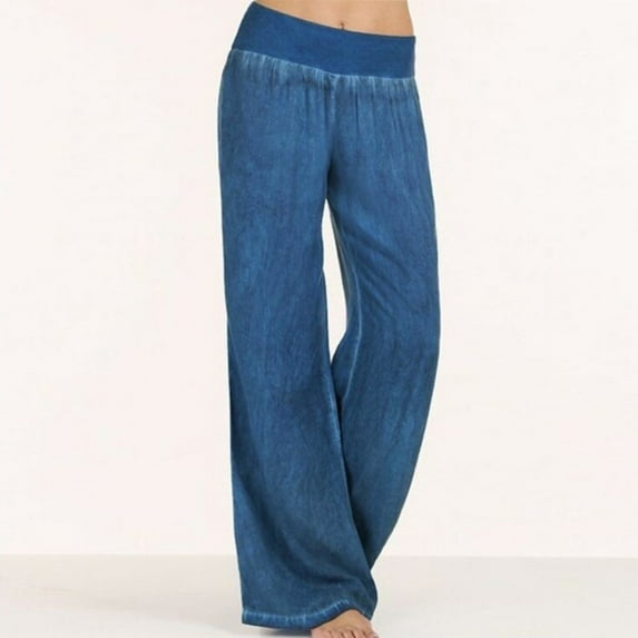 Tawop Jeggings Jeans for Women Style High Waist High Rise Loose No Pocket