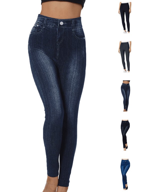 Jeggings for Women High Rise Jeggings Strechy Jeans Style Pants Tight Slim Fit Women's Jeggings on Sale Womens Pants