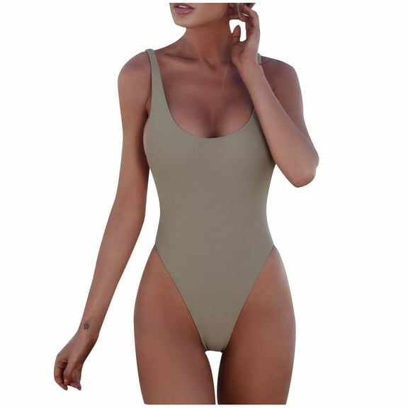 Tawop Lime Green Bathing Suits For Women Fashion Women Sexy One Piece Bikini Swimsuit Green Size 4