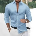 thumbnail image 1 of Tawop Long Sleeve Shirts for Men Casual Shirts Button-Up Shirts ,Size L, 1 of 6