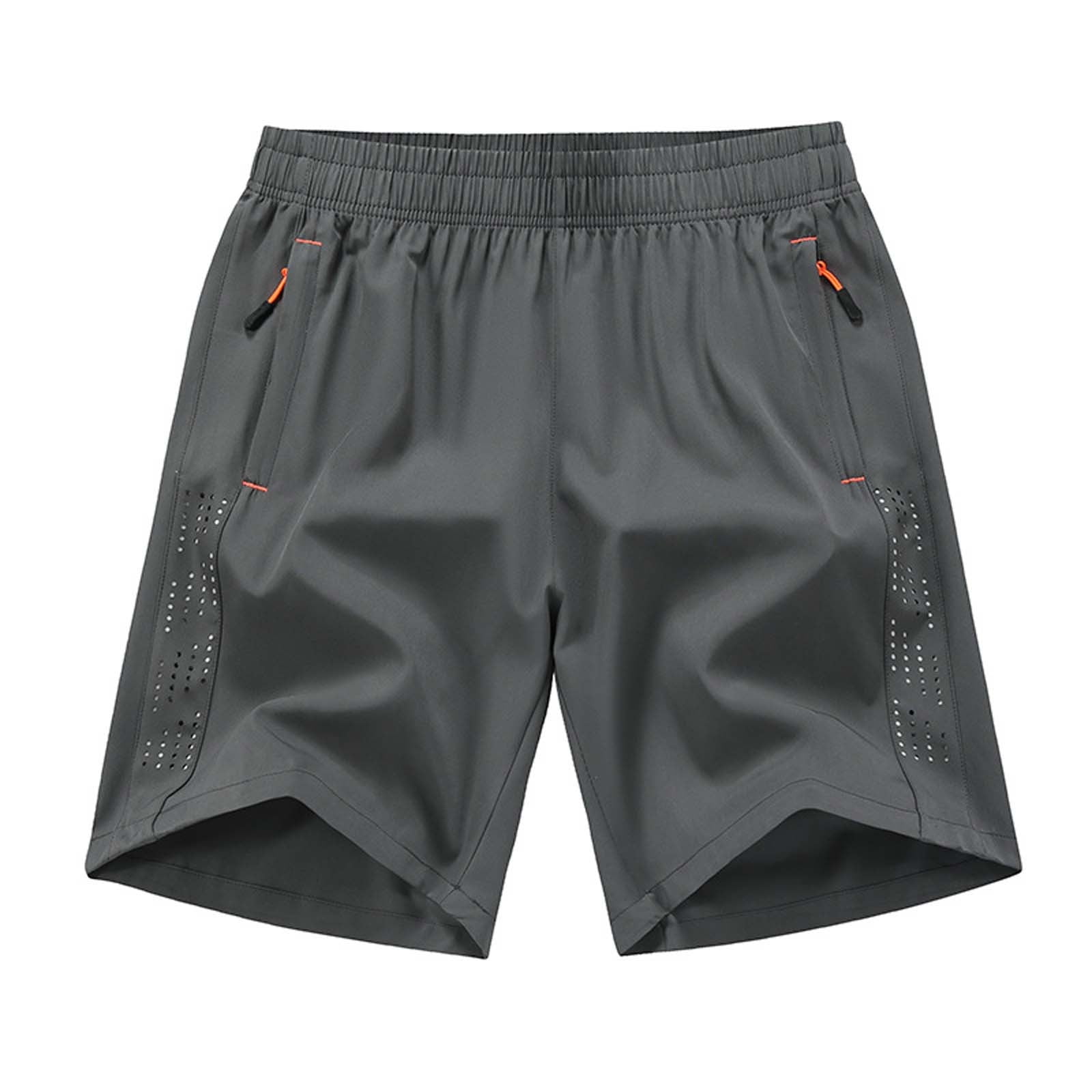 Tawop Men Khaki Shorts Short Shorts Men Drawstring Sports Classic ...