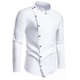 thumbnail image 1 of Tawop Mens Button Down Shirts Casual Shirts Mens Shirts Long Sleeve ,Size 2XL, 1 of 8
