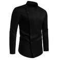 thumbnail image 1 of Tawop Mens Dress Shirts Casual Long Sleeve Shirts Button-Up Shirts ,Size L, 1 of 8
