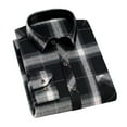 thumbnail image 1 of Tawop Mens Dress Shirts Plaid Men's Shirts Casual Long Sleeve Shirts Button-Up Shirts ,Size L, 1 of 4