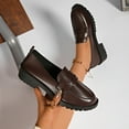 thumbnail image 1 of Tawop Shoes Women Casual Flat Women's Shoes Loafers Retro Versatile, 1 of 9