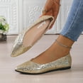 thumbnail image 1 of Tawop Shoes for Women Casual Flat Womans Shoes Pointy Toe Versatile, 1 of 9