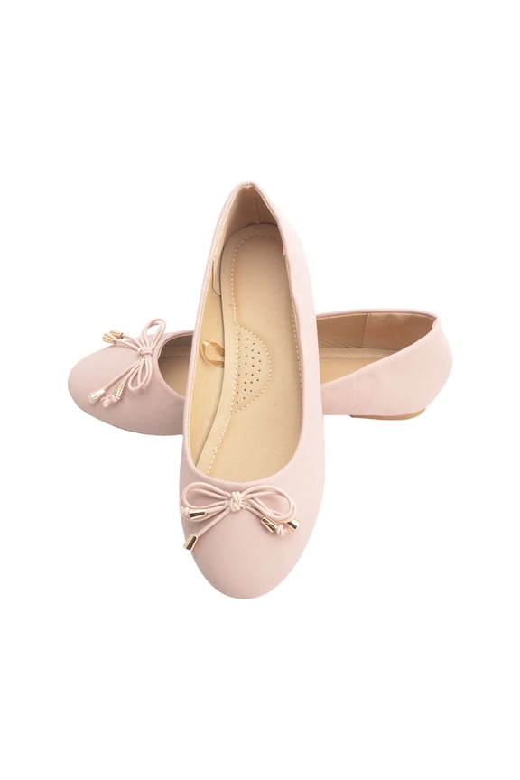 Womens Shoes Slip On Shoes Women Comfort Flat Round Toe Pink Size 9