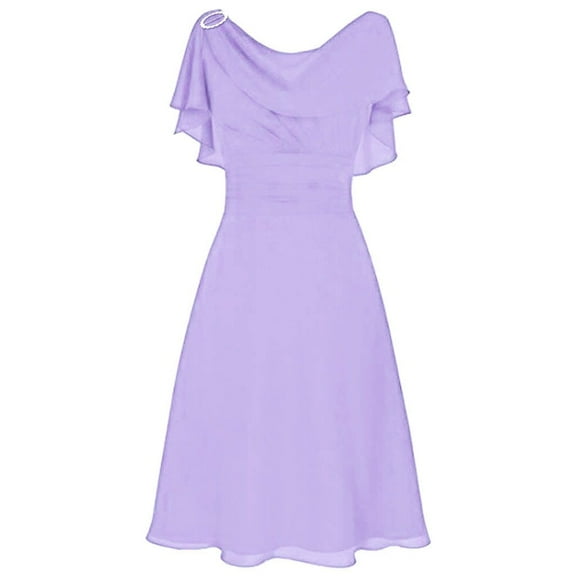 Tawop Women Formal Wedding Bridesmaid High-Waist Party Ball Prom Gown Cocktail Dress Open Back Dress