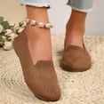 thumbnail image 1 of Tawop Women's Shoes Womens Dress Shoes Work Shoes Flats Casual Brown 5.5, 1 of 9