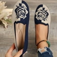 thumbnail image 1 of Tawop Women's Shoes Womens Dress Shoes Work Shoes Flats Mesh Casual Dress Blue 7.5, 1 of 7