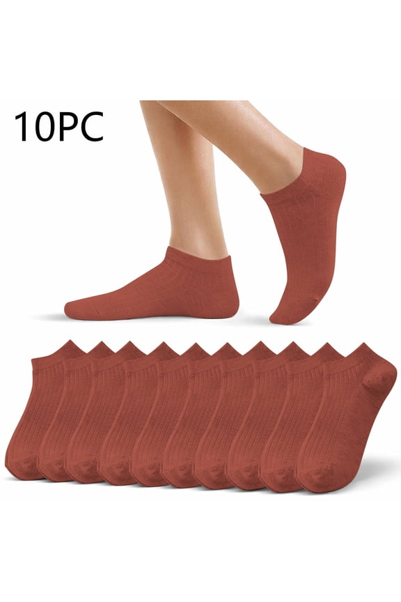 Womens Socks 10 Pack Socks Woman Trainer Socks Ankle Socks Women's Low-Cut Socks Women's No Show Socks