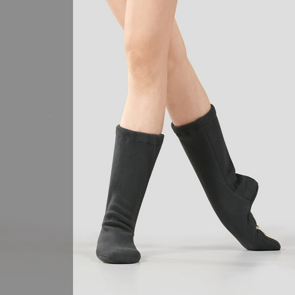 Tawop Womens Boots Fashionable Casual Solid Color Soft-Soled Warm Fleece-Lined Exercise Shoes Adult Boots Dance Shoe Teacher Shoes Dance Shoes Womans Boots