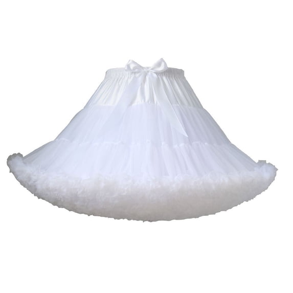 Tawop Womens Bottoms Ruffle Multi-Layered Tulle Skorts Skirts for Women Fluffy Skirts