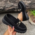 thumbnail image 1 of Tawop Womens Dress Shoes Casual Flat Shoes for Women Round Toe Loafers, 1 of 9