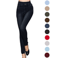 thumbnail image 1 of Tawop Jeggings for Women High Rise High Strechy Jeans Style Pants Elastic Waisted Tight Slim Fit Pull on Womens Pants, 1 of 4