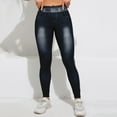 thumbnail image 1 of Tawop Womens Jeggings with Pockets Womens Jeans-Style High Waist High Rise Lightweight Tight Leggings, 1 of 4