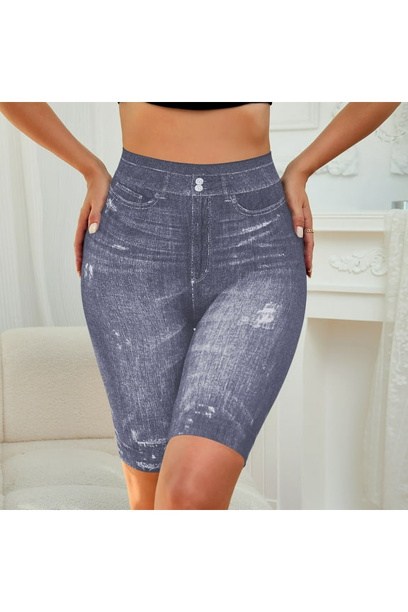 Womens Leggings Shorts for Women Tight Lightweight Tight Casual Strechy Jeggings