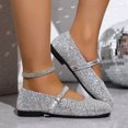 thumbnail image 1 of Tawop Womens Shoes Mary Jane Flat Womens Dress Shoes Versatile, 1 of 9