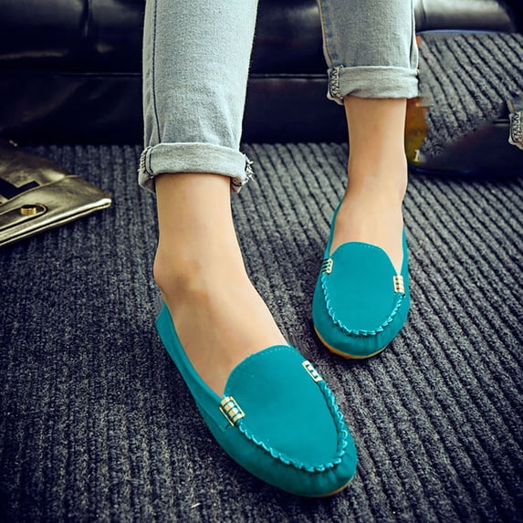 Tawop Womens Shoes Slip On Casual Flat Non Slip Shoes Versatile