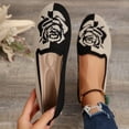 thumbnail image 1 of Tawop Womens Shoes Womens Dress Shoes Work Shoes Flats Mesh Casual Dress Black 8.5, 1 of 9