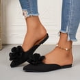 thumbnail image 1 of Tawop Womens Slippers Women's Fashionable Casual Mules Spring and Summer Round Toe Flat Slippers Shoes, 1 of 8