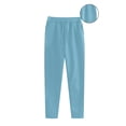 thumbnail image 1 of Tawop Womens Sweat Pants Slim Straight Pants Open Bottom Sports Pants with Three Pockets ,Blue ,3XL, 1 of 5