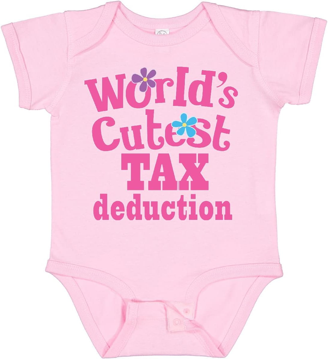 Tax Deduction Worlds Cutest Girls Baby Bodysuit