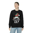 thumbnail image 1 of Tax Lawyer Elf Unisex Sweatshirt, S-2XL Christmas Law School Elves, 1 of 9