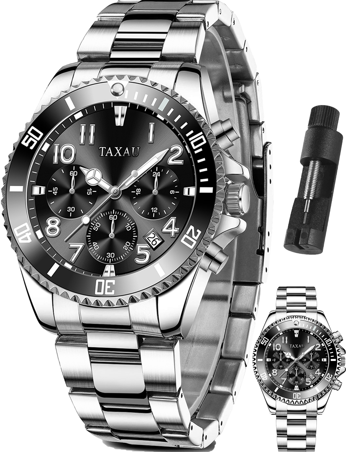 Smart Pocket Watches for Men Smart Watch Woman Gbdh10001 Business Stainless Mesh Quartz