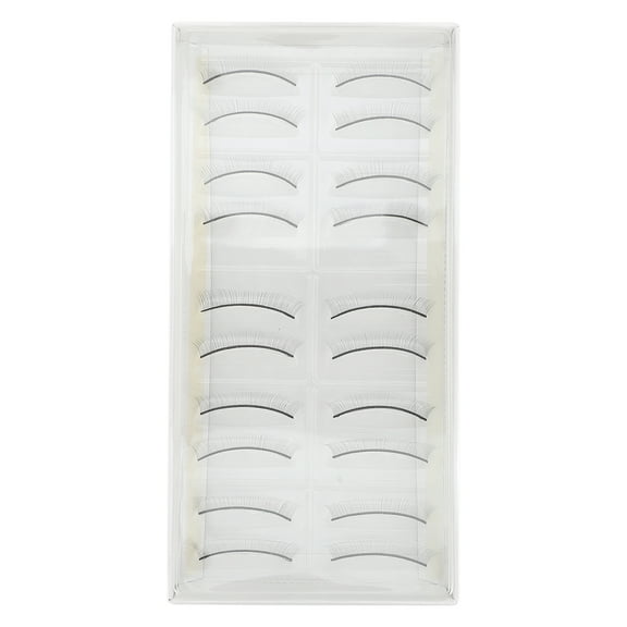 DRAFIDEEP Beginner Eyelash Kit Lash Practicing Novices Fiber 10 Pairs
