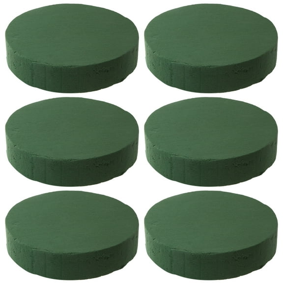 CTIRCHIU Wedding Flower Mud Floral Mud Round 6Pcs 7.1X7.1X1.7In