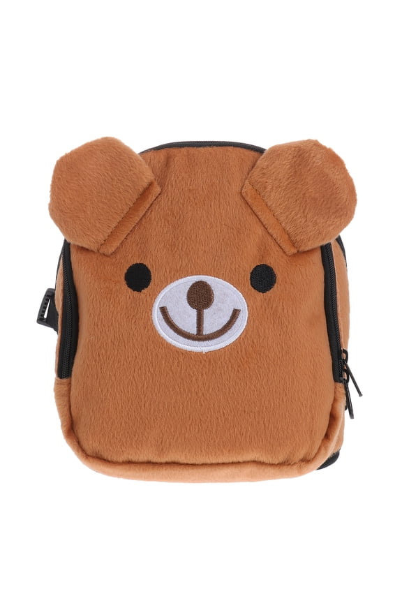 Taxenne Animal Backpack Stuffed Animal Small Plush Backpack - Size L (Brown)