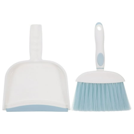 Taxenne Mini Broom and Dustpan Set, Small Handheld Dustpan and Brush for Cleaning, Portable Debris Brush for Dormitory, Keyboard, Car, Window -