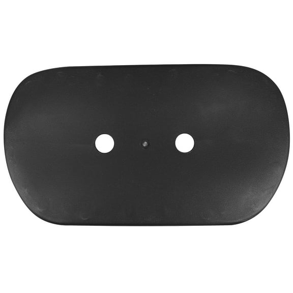 CTIRCHIU Adults Office Chair Backrest Black 1Set