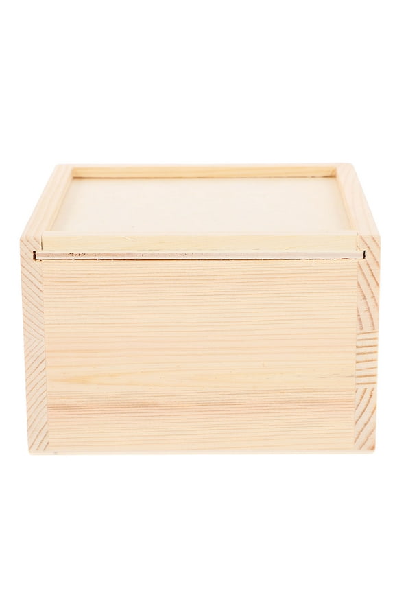 DRAFIDEEP Elegant Wooden Jewelry Case Simple Design for Rings Bracelets and More