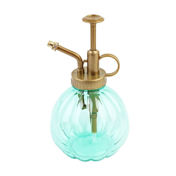 DRAFIDEEP Green Plastic Watering Can with Mist Sprayer for Indoor and Outdoor Plant Care