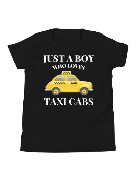 Taxi Cab Vehicle Lover Graphic Gift Design Style Casual Everyday T-Shirt