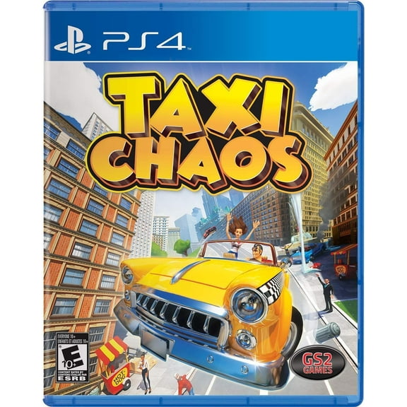 Taxi Chaos - PlayStation 4 physical edition