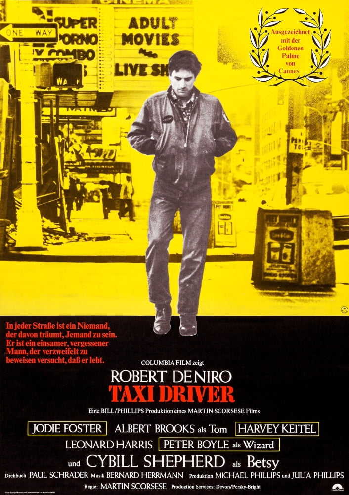 Taxi Driver Canvas Art - (11 x 17)