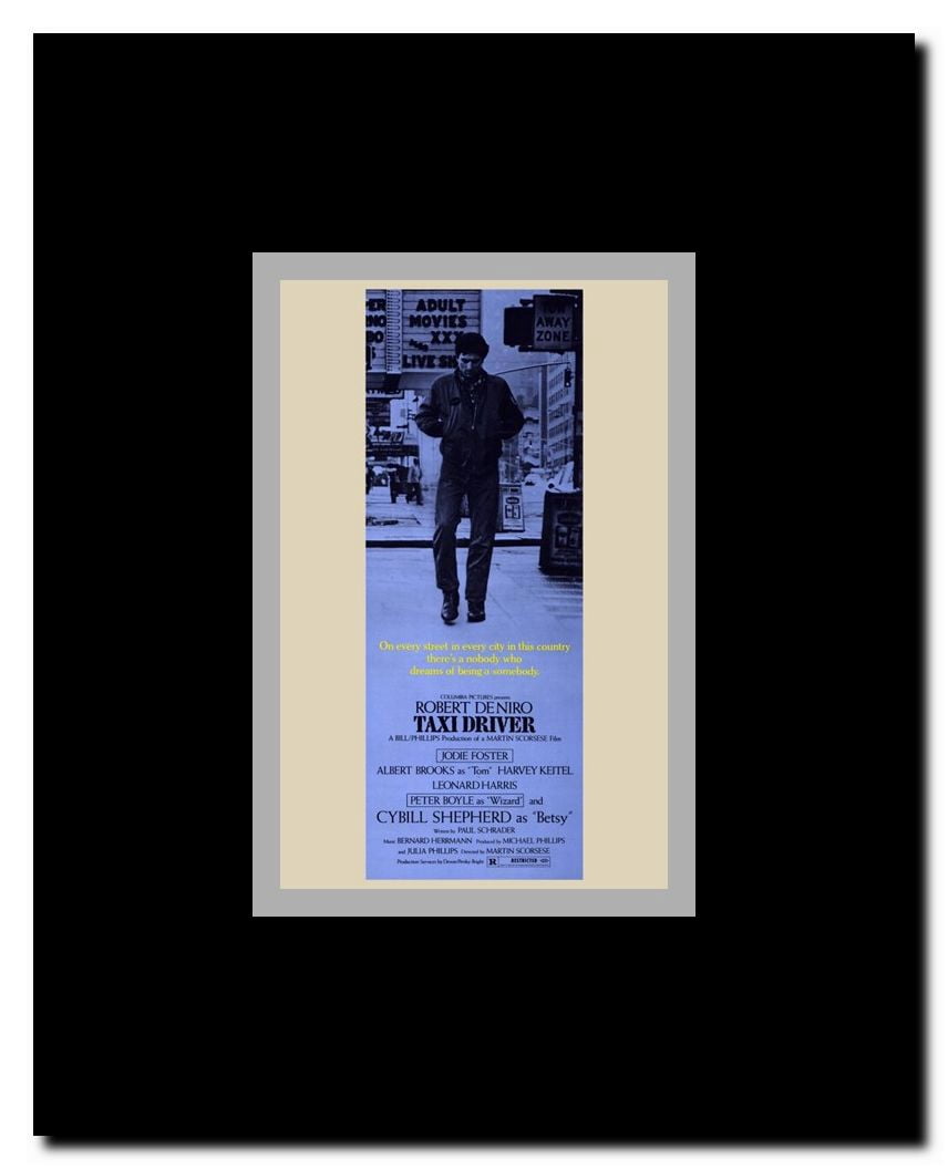 Taxi Driver Framed Movie Poster