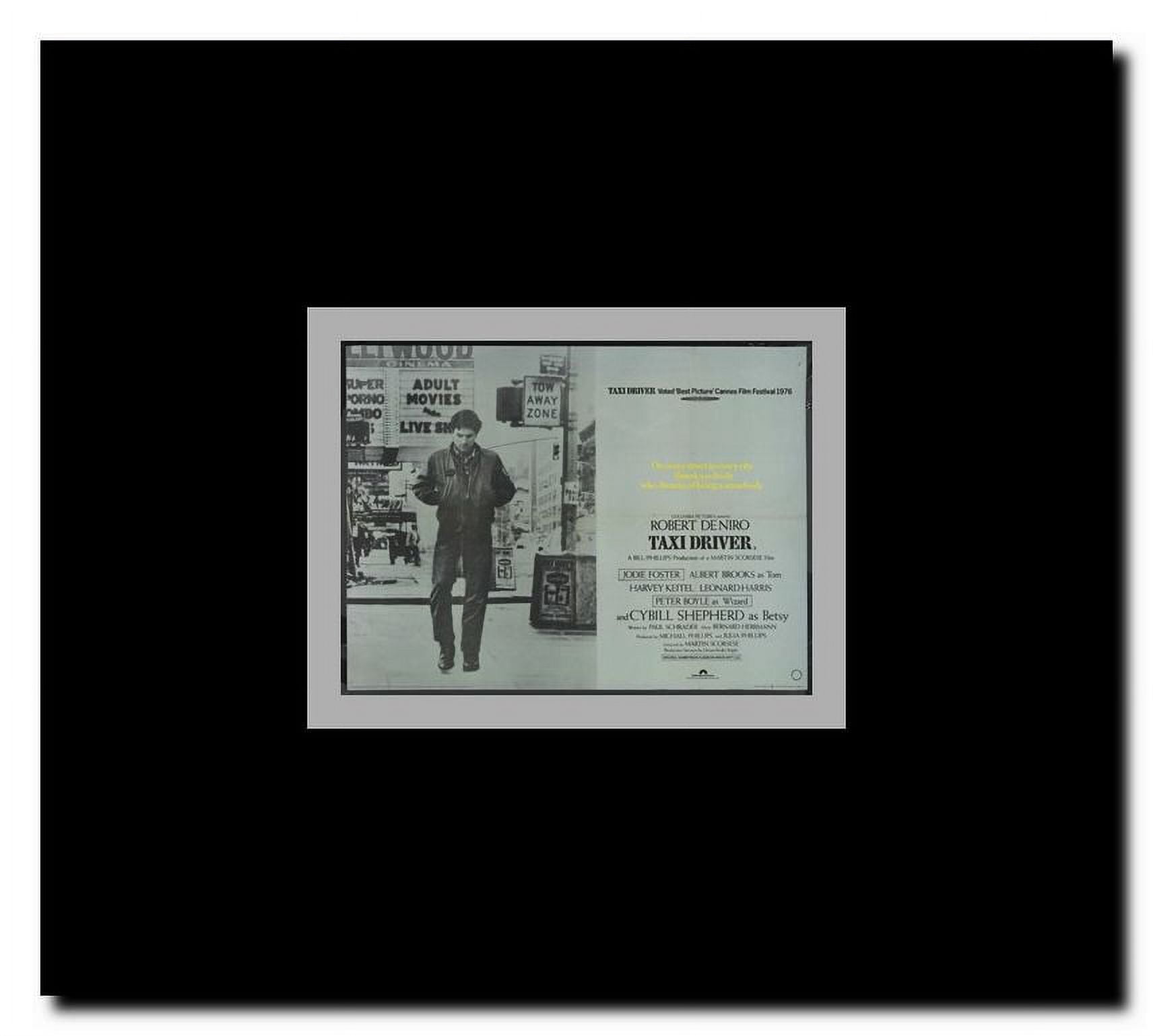 Taxi Driver Framed Movie Poster