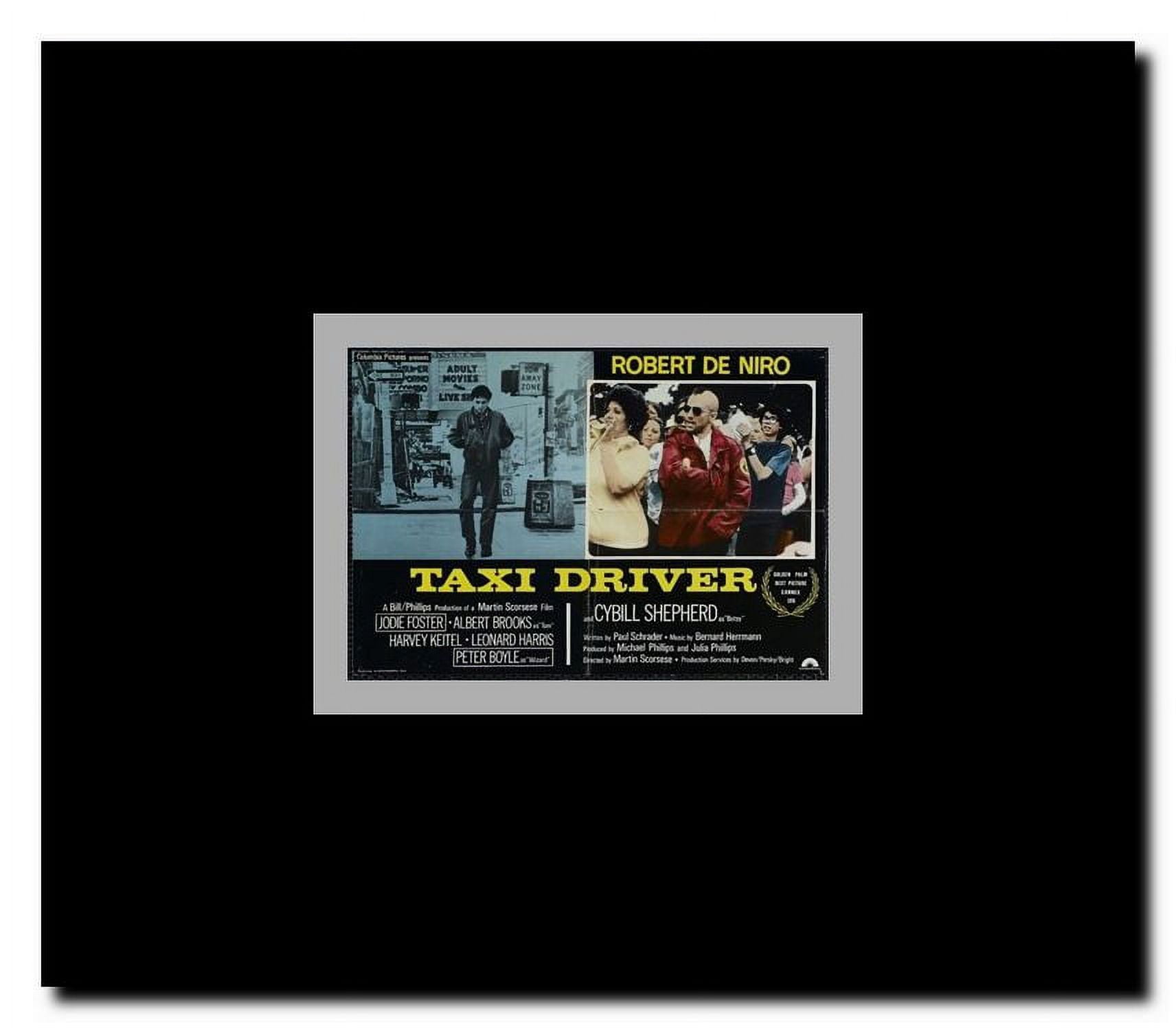 Taxi Driver Framed Movie Poster